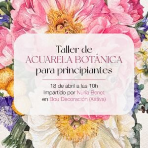 Taller acuarela Nuria Benet