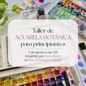 Taller acuarela Nuria Benet